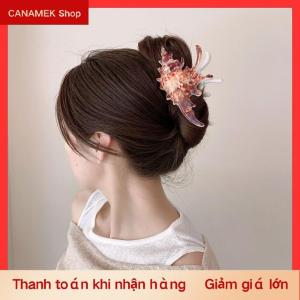 CS Thời Trang Acrylic Conch Móng Vuốt Tóc Hàn Quốc Phóng Đại Đầy Màu Sắc Không Thường Xuyên Cá Tính Lớn Móng Vuốt Tóc Phụ Nữ Cô Gái Phụ Kiện Tóc