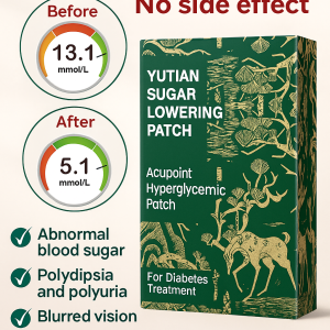 Yutian Sugar Lowering Patch Acupoint Symptoms Blood Glucose Patch Herbal Diabetes Patch Relieve Fatigue & Itching