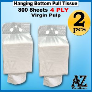 Tissue 4 Ply wall Hanging pull down Tissue Facial toilet Tissue No Fluorescent Agent Soft Tissues hanging