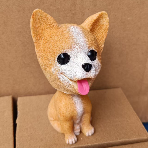 Shaking Head Dog Toy Car Nodding Puppy Toy Dashboard Doll Creative Car Ornaments Lovely Car Interior Decoration Gifts