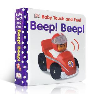 Baby Touch and Feel Beep Beep Board book by DK Original English books