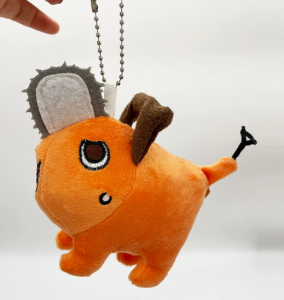 New Hot-Selling Pochita (Chainsaw Man) Winter Cotton Slippers – Adult Home Non-Slip Floor Slippers with Cartoon Plush Design  LXF