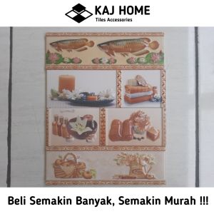 Lis Keramik Dinding Timbul Ukuran 8x25 cm Import 3