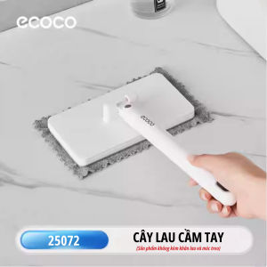 Cây lau rảnh tay ECOCO nhấn nhả khăn thông minh thế hệ mới cán xoay 360 độthiết kế chống trượt phù hợp nhiều loại khăn