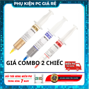 2 Keo Tản Nhiệt HY410 HY510 HY610 | Dạng Xilanh Chuyên Dụng Cho CPU VGA – Tản Nhiệt Tốt Giá Rẻ