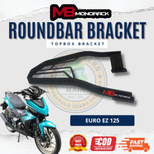 EURO EZ 125 ROUND BAR MB Monorack Topbox Bracket for Motorcyle
