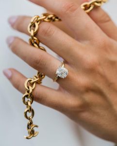 JOVOVASMILE Moissanite Ring 3.5 CT With Certification 9K 14K 18K Gold 18k wedding ring pawnable eternity ring gold ring pawnable moissanite eternity ring 18k pawnable 14k wedding ring pawnable