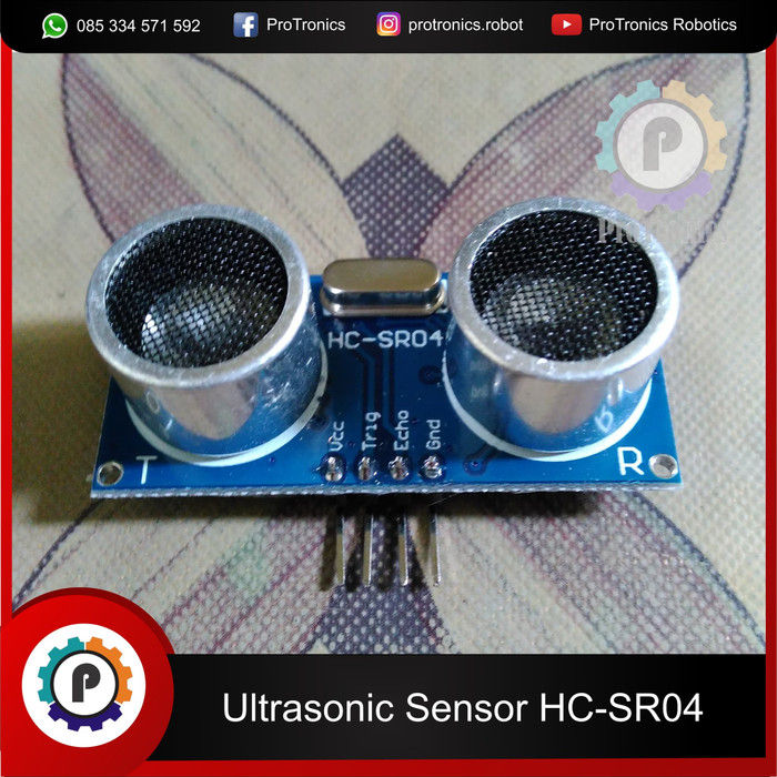 Distance Sensor Ultrasonic HC-SR04 HCSR04 SR04 Sensor Jarak | Lazada ...