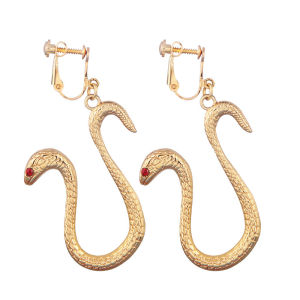 Anting Boa Hancock 2 Pcs Set Anting Klip Desain Kartun Anime Boa Hancock Gaya Jepang Drop Earrings