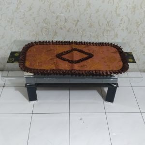 AZZAHRA TAPLAK ALAS MEJA TAMU REMPEL SIZE 40 x 80 cm