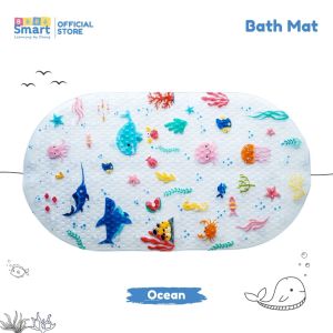 Bebe Smart Rubber Bath Mat Anti Slip- Bebesmart Alas Karpet Mandi Anti Licin Terpeleset Anak Bayi