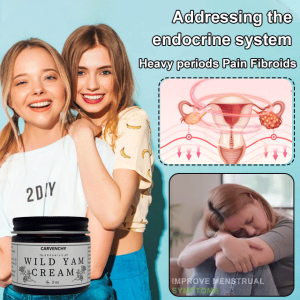 Wild Yam Cream Balancing Cream Organic Relief Skin Hormonal Condition Balm