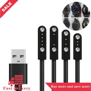 [COD] Phổ Thông Minh Đồng Hồ Sạc Dây Từ Sạc Cáp 2 Pin 4 Pin USB Sạc Cho Đồng Hồ Thông Minh 7.62Mm 2.54Mm 4Mm Sạc Cáp