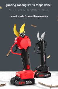 gunting dahan cordless gunting taman listrik