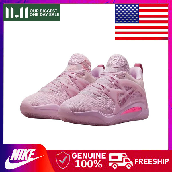 Kd basketball hot sale shoes pink