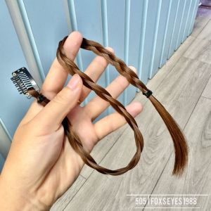 Phím Tóc Giả Tết Nhỏ 1cm Có Kẹp Cá Tính Thời Trang Hot Xu Hướng Nhiều Màu Phụ Kiện Tóc Nữ Và Bé Gái