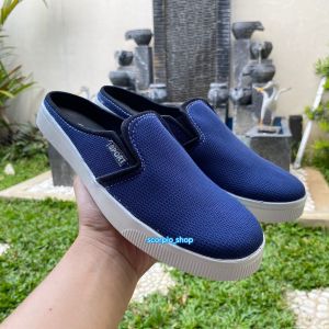 KIRIM CEPAT ADA 5 WARNA SLOP HITAM CVS Sepatu sandal selop pria cowok cowo sendal slop casual