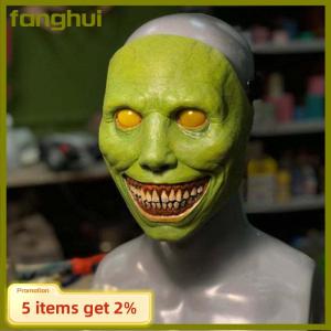 fanghui Creepy Halloween Mask Smiling Demons Horror Face Masks The Cosplay Props
