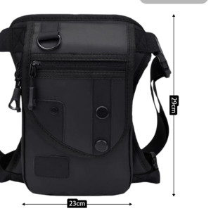 <𝙇𝒂𝙯𝑺𝙜𝑴𝙖𝒍𝙡> Mens Waterproof Oxford Waist Leg Bag Drop Travel Motorcycle Tactical Chest Pouch