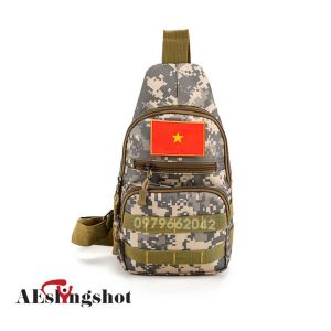 Balo Túi SIÊU XỊN Rằn Ri Túi Đeo Chéo Thể Thao túi đeo hông nhỏ gọn Túi đeo chéo tiện lợi - TPD1