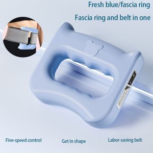 Fascia Ring Massager Shoulder Neck Abdominal Vibration Yoga Muscle Relaxation Portable Home Use