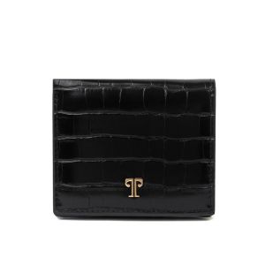 Troy - Lily - Dompet Wanita Kecil Premium Black Pink