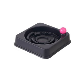 GBDSVD Anti-Gulpin Slow Feeder Bowl Non Slip Anti- tipping Dog Feeding Dish Fun Design Slower Food Feeding Cat Bowl Cat Slow Feeder