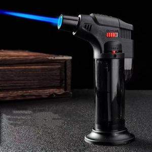 Plastic Type Personalized Windproof Direct Igniter Cigar Lighter Baking Flame Spray Gun Moxibustion Lighter