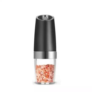 Electric Gravity Salt And Pepper er Mill Set With Blue Light And Stand Spice Jar Spice Pepper Mills er Kitchen