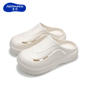 [Free Shipping] Hotmarzz WomenS New Style Eva Non-Slip Outdoor Sandals Half-Toe Height-Increasing Slippers