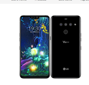 LG V50 ThinQ Original V500N 6.4 Inches 6GB RAM 128GB ROM 16MP Triple Rear Camera LTE Single SIM Fingerprint Unlocked Cellphone
