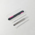 Set Alat Pembersih Komedo Jerawat Bahan Stainless Steel 12 cm G246. 