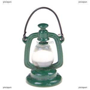 [COD] yixiayun 1:6/1:12 Retro Oil Lamp Dollhouse Miniature Toy Doll Home Living Room Decor
