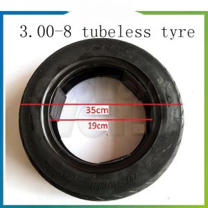 3.00-8 tire tayar tubeless untuk basikal elektrik 3 roda tyre 3 wheel electric scooter ebike tubeless tire 3.00-10 electric scooter