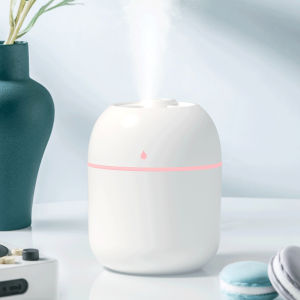 【New Arrival】 USB Air Mist Purifier Color Night Light Function 220ml Aroma Diffuser 2 Mist Modes 3 in 1 for Home Car for Travel Office