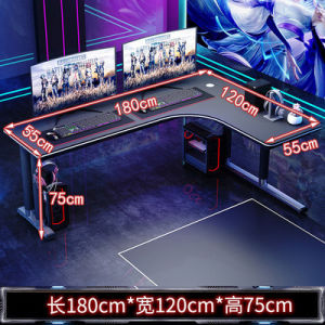 Corner Gaming Desk 160cm*100cm L Style Office Table Large Size and Sturdy