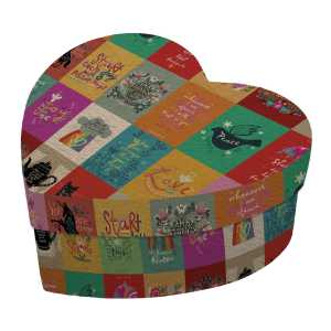 Papemelroti Heart Gift Box Wrapping | Love | Hard Kraft Packaging | Valentine | Christmas