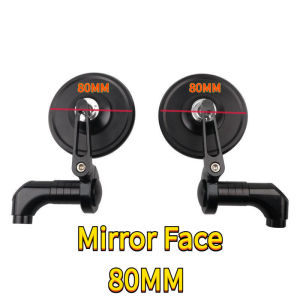 For Vespa Primavera Sprint 125 150 LX150 GTS GTV 250 300 Rearview Side Mirrors Motorcycle CNC Blue Glass Scooter Round Mirrors Accessories