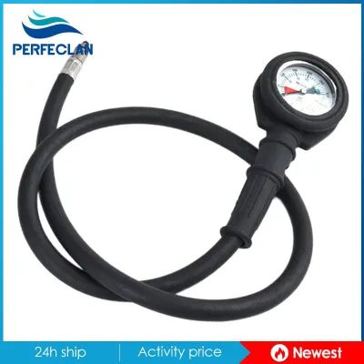 [Perfeclan] Diving Pressure Gauge Diving Pressure Tester 0-400 Bar Dive Accessory