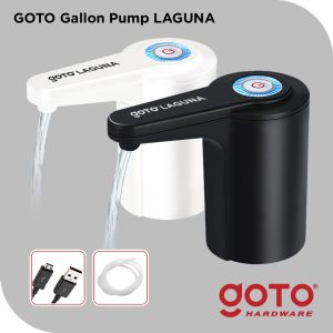 Goto Laguna Gallon Pump Dispenser Air Pompa Galon Elektrik Charge USB