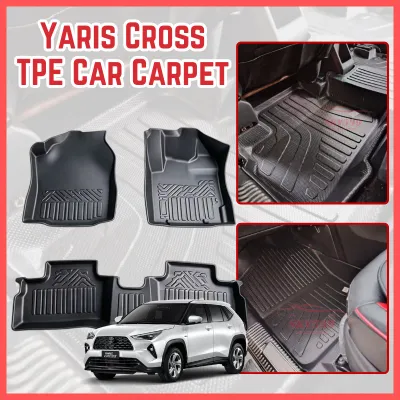 YARIS CROSS MAGIC MAT 5D TPE Carpet Car Mat Karpet Kereta