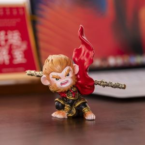Festive Black Myth Sun Wukong Ornaments Qi Tian Da Sheng Car Desktop Fortune Decoration Decoration and Landscaping Hand-Made Gift