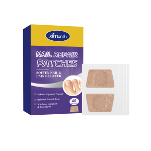 Ximonth Deep Care Soft Nail Nutrient Patches - Strengthen Nail Beds Improve Soft Peeling and Damaged Nails 40pcs