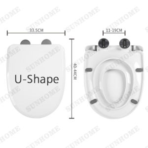 [SG Stock]NEW Adult Toilet Bidet Seat With Child Potty Training Cover PP Material Double Seats Safe Convenient Bidet Toilet Seat（Tips:Mounting hole spacing 11-19cm)