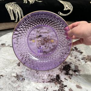 Christmas Gift Halloween Sanrio Fruit Bowl Hello Kitty Kawaii Kuromi Home Living Room Snack Fruit Nut High-Capacity Desktop Storage Tray Household Items