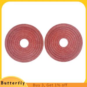 Butterfly 2ชิ้นเบสยืดหยุ่นคลื่นซับวูฟเฟอร์ลำโพงซับวูฟเฟอร์ซ่อมปะเก็นแดมเปอร์แมงมุมของขดลวดเสียง