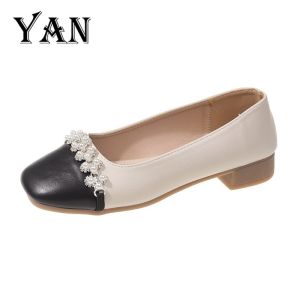 YAN Sepatu Flat Wanita Sepatu Slip On Santai Terbaru