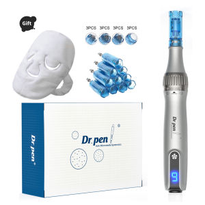 Dr pen M8s Microneedling Pen Professional Wireless Derma Pen with 12pcs Replacement Cartridges