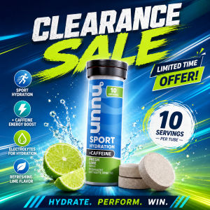 CLEARANCE SALE NUUN Sports With Caffeine Hydration Electrolyte Tubes No Exchange No Return racepack.sg