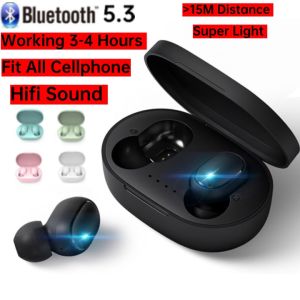 🎧【Readystock】 + FREE Shipping 🎧 TWS Bluetooth Earbuds Wireless Bluetooth Earphone COD Earphones New A6S Touch Control 9d Stereo Headset Build-in MIC earphones bluetooth original